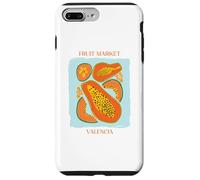 Carcasa para iPhone 7 Plus/8 Plus Vintage Fruit Papaya Flower Botanical Cottagecore Fruit
