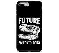 Carcasa para iPhone 7 Plus/8 Plus Vintage Futuro Paleontólogo T Rex Cráneo Dinosaurio Fósil