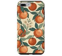 Carcasa para iPhone 7 Plus/8 Plus Vintage Orange Fruit and Blossom Botanical Pattern