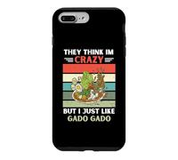 Carcasa para iPhone 7 Plus/8 Plus Vintage Piensan Que Estoy Loco Pero Me Gado Amante Gado