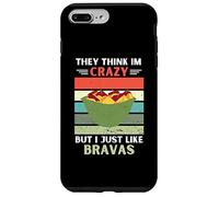 Carcasa para iPhone 7 Plus/8 Plus Vintage Piensan Que Estoy Loco Pero Me Gusta Bravas Lover