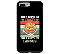 Carcasa para iPhone 7 Plus/8 Plus Vintage Piensan Que Estoy Loco Pero Me Gusta Langos Lover