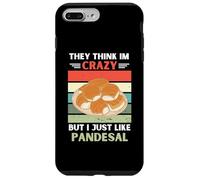 Carcasa para iPhone 7 Plus/8 Plus Vintage Piensan Que Estoy Loco Pero Me Gusta Pandesal Lover