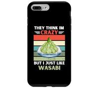 Carcasa para iPhone 7 Plus/8 Plus Vintage Piensan Que Estoy Loco Pero Me Gusta Wasabi Lover
