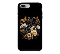 Carcasa para iPhone 7 Plus/8 Plus Vintage Pressed Flowers Butterflies Floral Boho Wildflowers