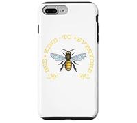 Carcasa para iPhone 7 Plus/8 Plus Vintage Retro Save The Bees Honeybee Bee Kind to Everyone