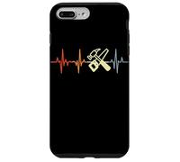 Carcasa para iPhone 7 Plus/8 Plus Vintage Woodworker Heartline Retro Craftsman Heartbeat