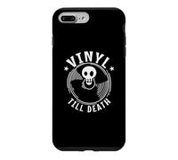 Carcasa para iPhone 7 Plus/8 Plus Vinyl Till Death Record Canción Musical