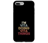 Carcasa para iPhone 7 Plus/8 Plus Vita Name Vita Personalized Name First Given