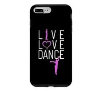 Carcasa para iPhone 7 Plus/8 Plus Vive ama Baila Tienes Que Bailar la Vida. Baile de la pasión