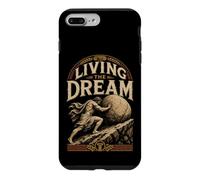 Carcasa para iPhone 7 Plus/8 Plus Viviendo El Sueño Divertido Sísifo Trabajo Sarcasmo Trabajo Aburrido
