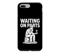 Carcasa para iPhone 7 Plus/8 Plus Waiting On Parts Sarcastic Funny Mechanic Garage