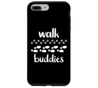 Carcasa para iPhone 7 Plus/8 Plus Walk Buddies - Camisa de Perro y Hombre