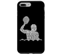 Carcasa para iPhone 7 Plus/8 Plus Waterpolo Player Word Cloud Water Polo Jugadores Entrenador
