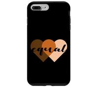 Carcasa para iPhone 7 Plus/8 Plus We Are All Equal One People One Heart, Equality Unity Hearts
