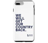 Carcasa para iPhone 7 Plus/8 Plus We Will Get Our Country Back - Restore Britain UK (White)