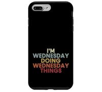 Carcasa para iPhone 7 Plus/8 Plus Wednesday Name Wednesday Personalized Name First Given