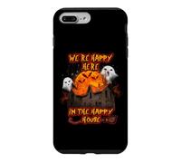 Carcasa para iPhone 7 Plus/8 Plus We're Happy Here in The Happy House Halloween Costume Moon