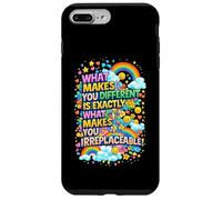 Carcasa para iPhone 7 Plus/8 Plus What Makes You Different is Exactly What Makes You irre...