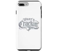 Carcasa para iPhone 7 Plus/8 Plus What's Cracking Funny tee Gothic Old English Graffiti Style