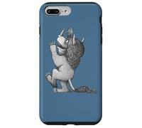 Carcasa para iPhone 7 Plus/8 Plus Where The Wild Things Are Drawn Tri-Horned Monster