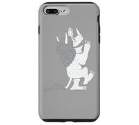 Carcasa para iPhone 7 Plus/8 Plus Where The Wild Things Are Three Horned Monster
