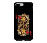 Carcasa para iPhone 7 Plus/8 Plus Whimsical Queen Bee - Juego de Cartas con corazón
