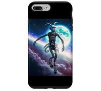Carcasa para iPhone 7 Plus/8 Plus Wild Wendigo Skinwalker in Space Illustration Graphic Design