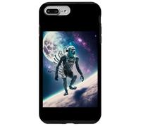 Carcasa para iPhone 7 Plus/8 Plus Wild Wendigo Skinwalker in Space Illustration Graphic Design