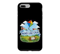 Carcasa para iPhone 7 Plus/8 Plus Wind Line Calm Cometa Carrete Viento
