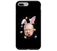 Carcasa para iPhone 7 Plus/8 Plus Winston Churchill - Huevos de Conejo británicos con Orejas de Conejo