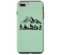 Carcasa para iPhone 7 Plus/8 Plus Wolf Howling Moon Gray Wolf Wolf Puppy Wild Animal