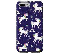 Carcasa para iPhone 7 Plus/8 Plus Womens Kids Girls Pretty Unicorn Pattern