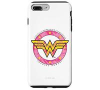 Carcasa para iPhone 7 Plus/8 Plus Wonder Woman 80th Truth, Compassion, Strength Flying Logo