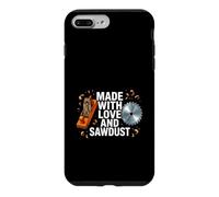 Carcasa para iPhone 7 Plus/8 Plus Woodworker Made with Love and Sawdust Carpenter