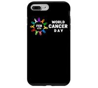 Carcasa para iPhone 7 Plus/8 Plus World Cancer Day Shirt - Support Cancer Awareness