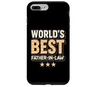 Carcasa para iPhone 7 Plus/8 Plus World’s Best Father-in-Law Ever Retro Grunge