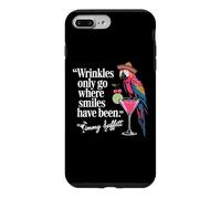 Carcasa para iPhone 7 Plus/8 Plus Wrinkles Only Go Where Smiles Have Been Cute Parrot Mexican