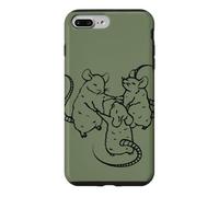 Carcasa para iPhone 7 Plus/8 Plus Y2K 90s Lindas Ratas Bailando en un círculo