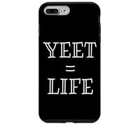 Carcasa para iPhone 7 Plus/8 Plus Yeet Equals Life - Funny Gamer YEET Meme For Yeeting Yeets