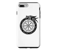 Carcasa para iPhone 7 Plus/8 Plus Yelmo nórdico de Ouroboros del asombro