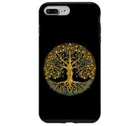 Carcasa para iPhone 7 Plus/8 Plus Yggdrasil Árbol Vida mística Celta Nórdico Vikingo Nórdico