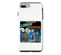 Carcasa para iPhone 7 Plus/8 Plus Yo elijo Frankenstein Funny Novelty Man or Bear