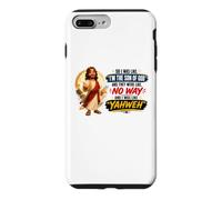 Carcasa para iPhone 7 Plus/8 Plus Yo era como Yahweh Divertido Jesucristo Juego de Palabras Cristiano Dicho