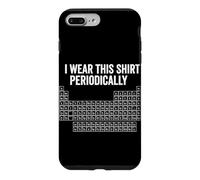 Carcasa para iPhone 7 Plus/8 Plus Yo Uso Esta Camisa periódicamente Química Ciencia Humor Nerd