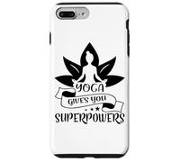 Carcasa para iPhone 7 Plus/8 Plus Yoga te da superpoderes Lotus Meditación Pose