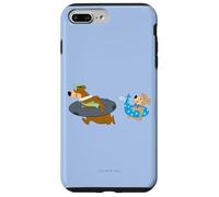 Carcasa para iPhone 7 Plus/8 Plus Yogi Bear Yogi and Boo Boo Going Swimming