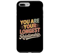 Carcasa para iPhone 7 Plus/8 Plus You Are Your Longest Relationship Self-Love Reminder -