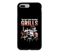 Carcasa para iPhone 7 Plus/8 Plus You Can't Have Too Many Grills Barbacoa ahumador Pitmaster Carbón