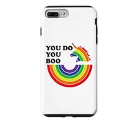 Carcasa para iPhone 7 Plus/8 Plus You Do You Boo Unicorn Rainbow Pride LBGT Gay Pride LGBTQ